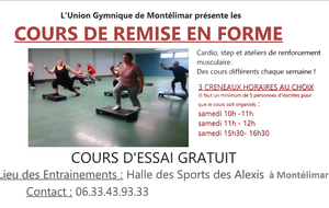 COURS DE REMISE EN FORME