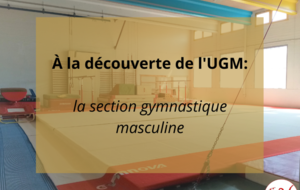 A la découverte de l' UGM : la section gymnastique masculine