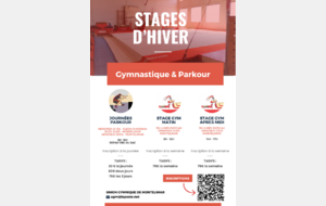 STAGES - VACANCES HIVER 2024